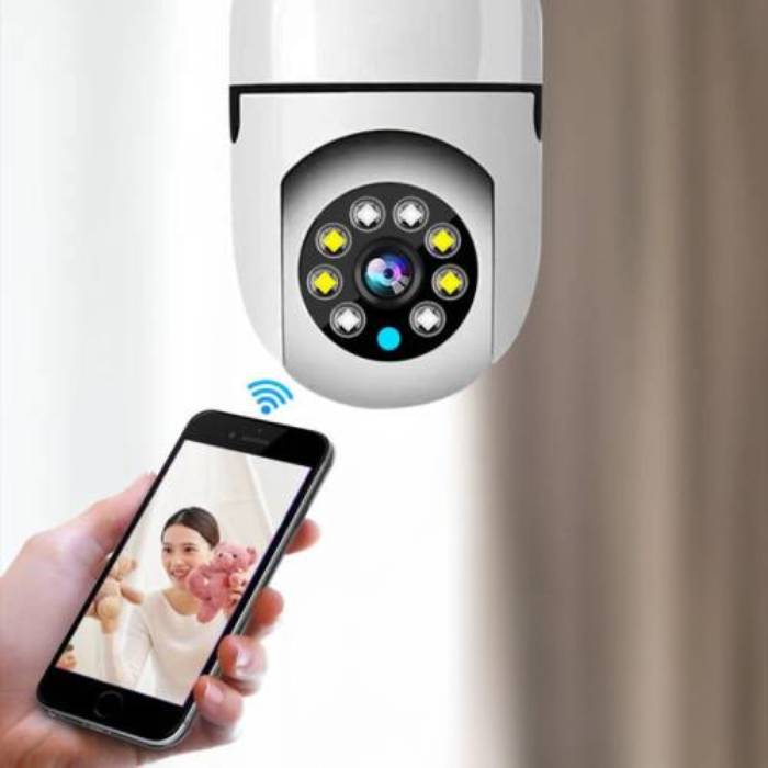 360° Wireless Light Bulb Security Camera™
