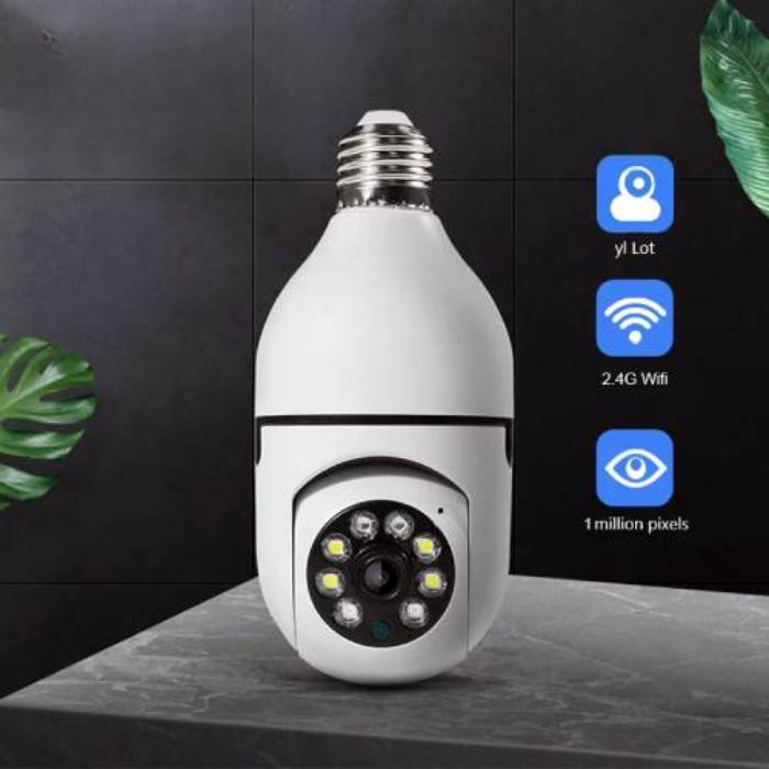 360° Wireless Light Bulb Security Camera™