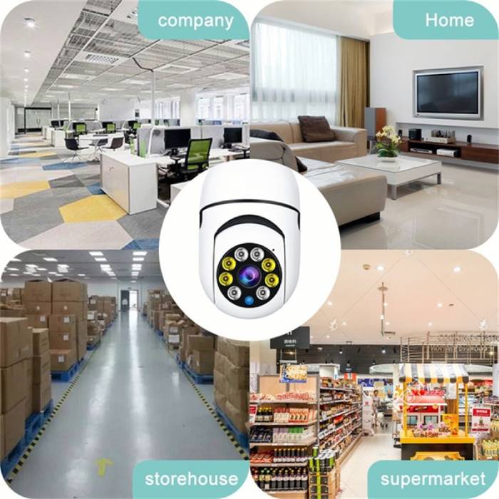 360° Wireless Light Bulb Security Camera™